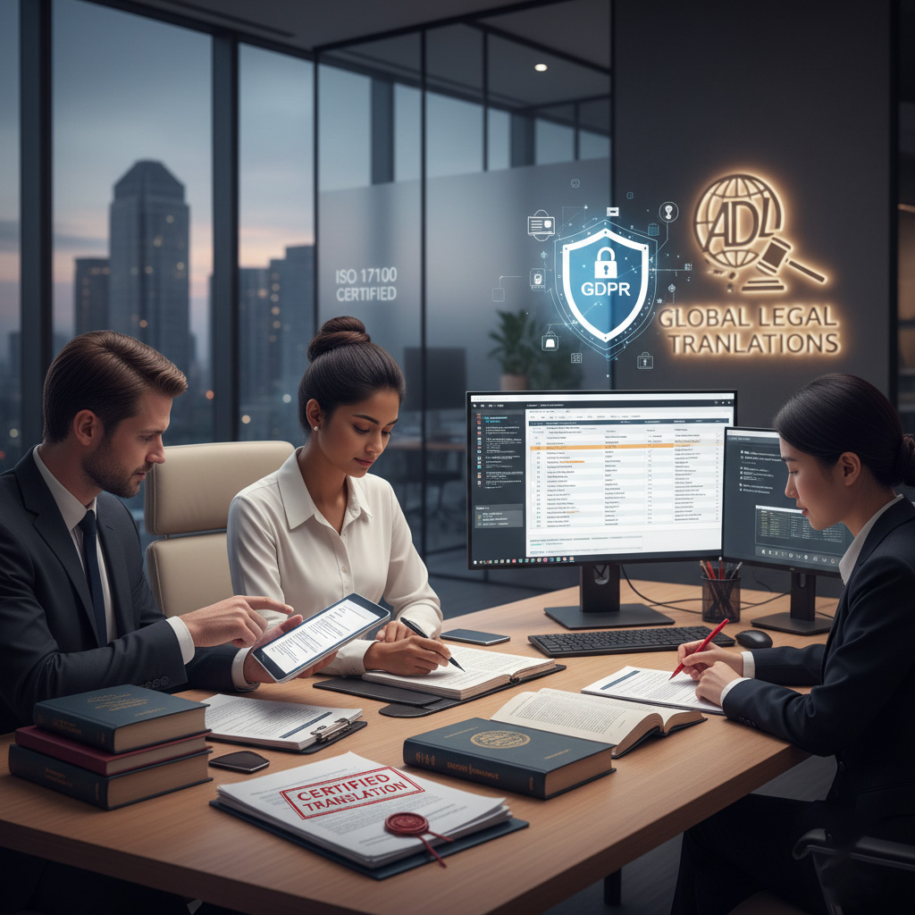 How ADL Ensures Compliance in Legal Translation Services